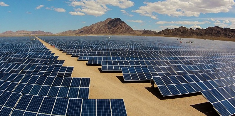 Plantas energía solar en USA Copper Mountain